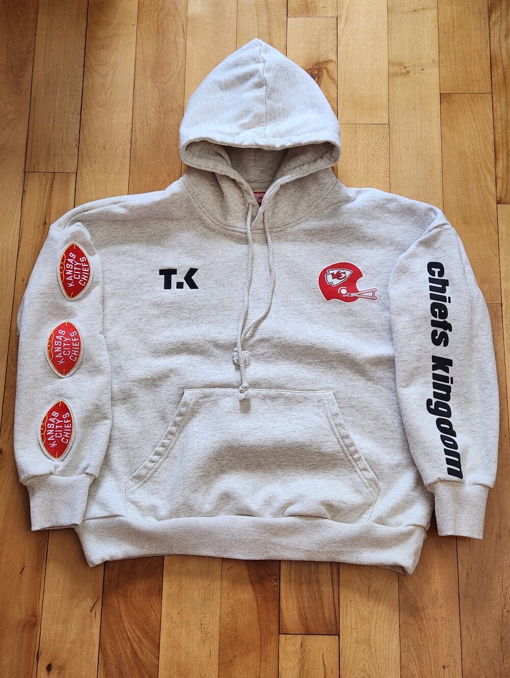 Tru Kolors x Kansas City Chiefs Vintage Patchwork Hoodie - S